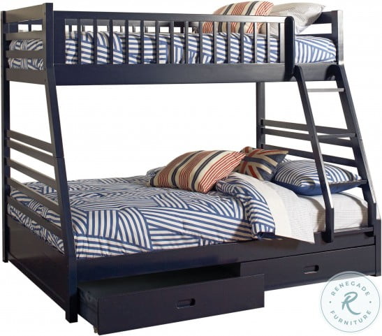 Cooper Bunk Bed Series Navy Blue, Cooper Bunk Bed