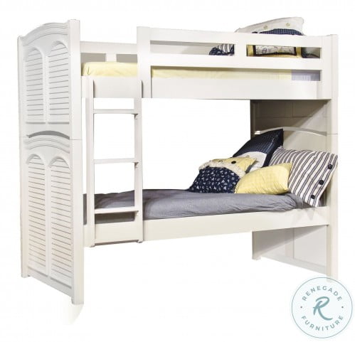 Cottage Traditions White Twin Over, Ashley Furniture Cottage Retreat Twin Over Full Bunk Bed With Trundle