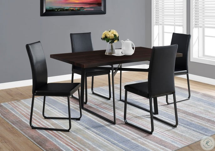 Black Dining Chair Set Of 2, Black Dining Room Chairs Set Of 2