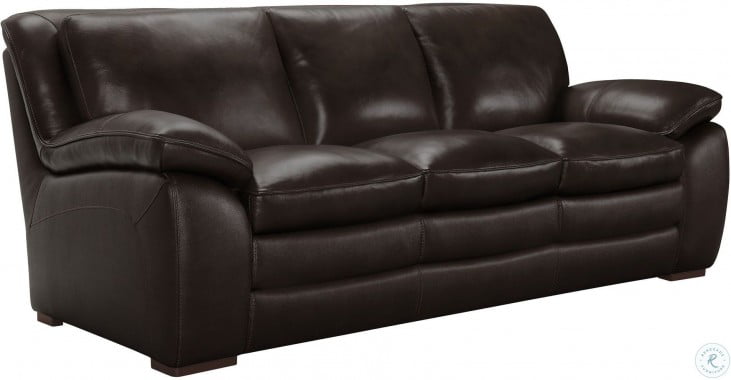 Zanna Dark Brown Leather Sofa From, Dark Brown Leather Couch Bed