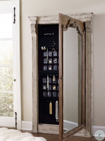 Clet Off White Jewelry Armoire, Paula Deen Jewelry Armoire