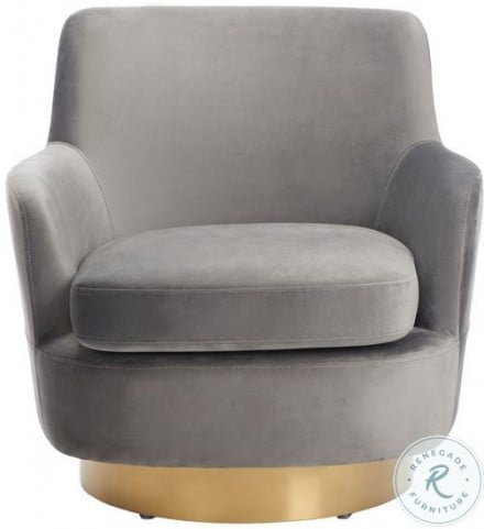 Pyrite Dark Gray Velvet Swivel Chair, Pier 1 Isaac Swivel Chair Review