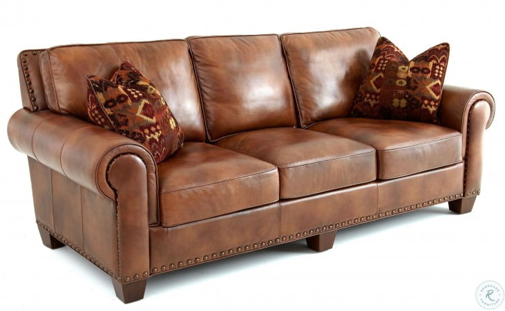 Silverado Caramel Brown Sofa From Steve, Leather Brown Sofa Set