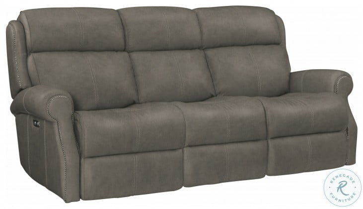 Mcgwire Gray Leather Power Reclining, Bernhardt Apollo Leather Sofa Review